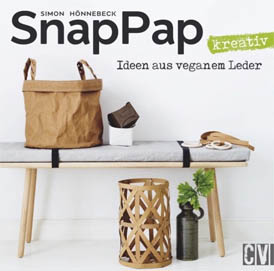 Buch CV SnapPap Ideen aus veganem Leder